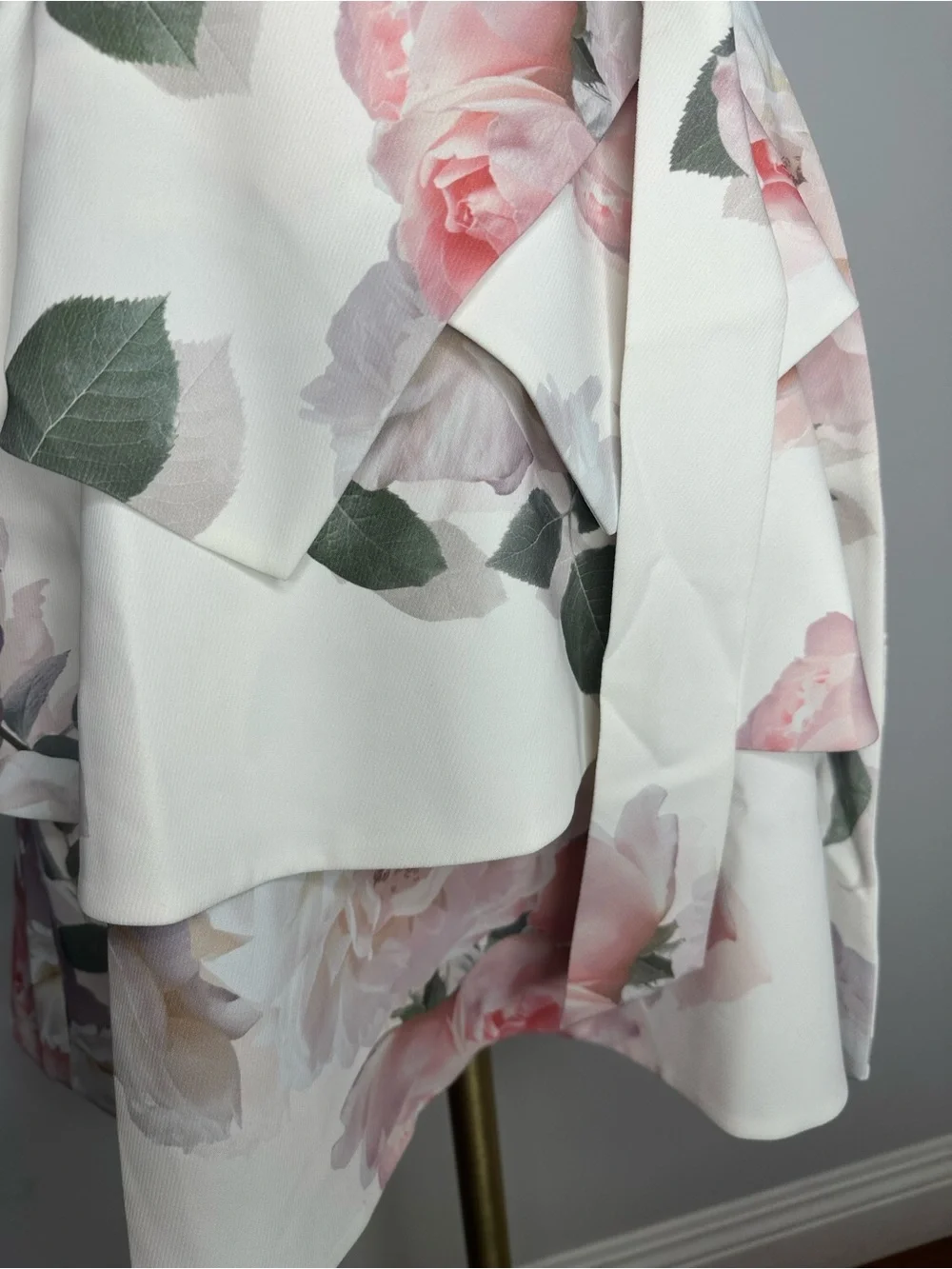 Ted Baker Dewana Bouquet Tiered Dress - Picture 4 of 10